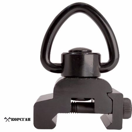 Антабка под карабин на планку Пикатинни быстросъемная QD