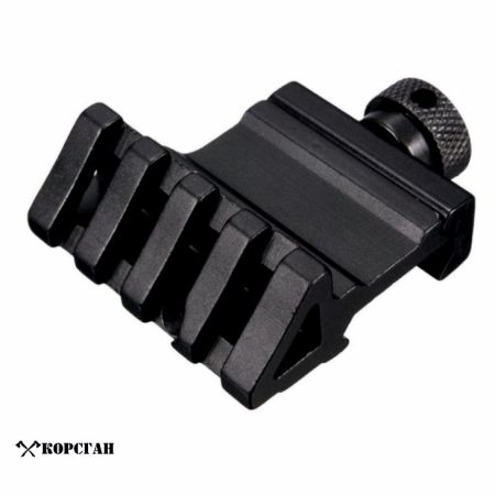 Выносное боковое крепление 45 градусов на планку Пикатинни 4 слота