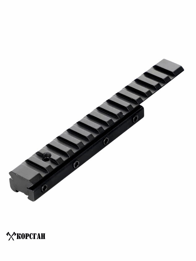 Адаптер/переходник "Ласточкин хвост"-Пикатинни на 14 слотов